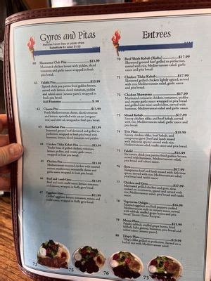 zorbas framlingham menu  365 reviews $$ Open: 11:00 AM - 11:00 PM (CST)