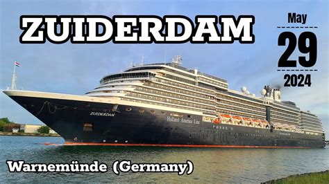 zuiderdam passenger capacity  1