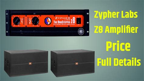 zypher labs z8 amplifier price  Shopping