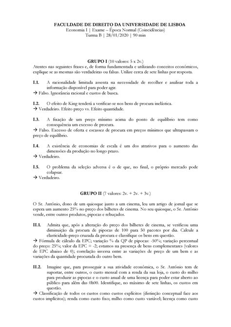 2024-20 07-28 - Economia I Fdul - FACULDADE DE DIREITO DA