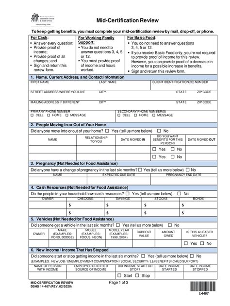 2024-2024 Form WA DSHS 14-300 Fill Online, Printable ... - pdfFiller