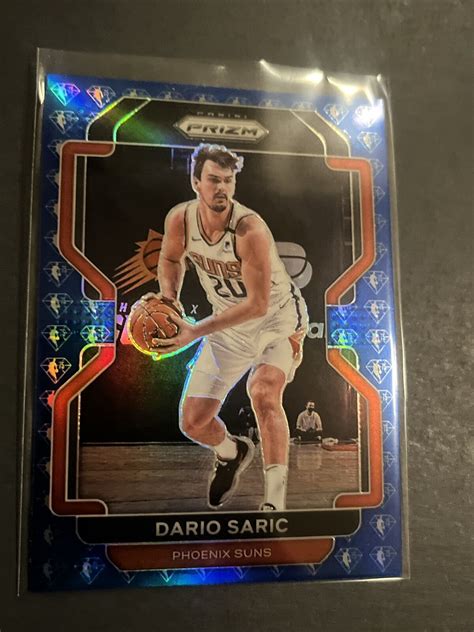 2024-22 Prizm Basketball 75th Anniversary Dario Saric Phoenix …