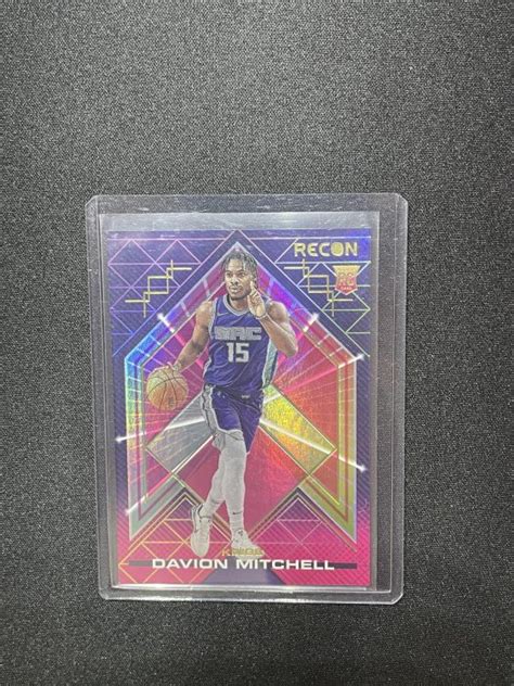 2024-22 Recon Davion Mitchell RC #206 - Sacramento Kings Rookie