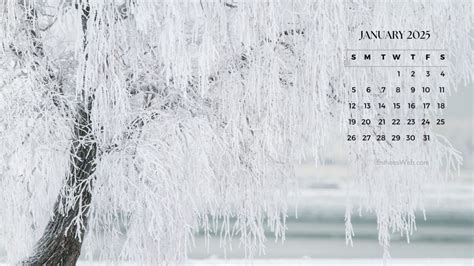 2025 January Calendar Wallpaper Download Desktop 4k Hilde Charlotte