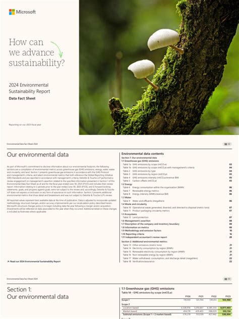 2025 Microsoft Environmental Data Fact Sheet - raincitystudios.com