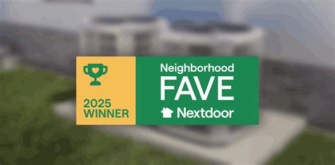 2025 Neighborhood Faves Awards - Nextdoor - wintechmobiles.com