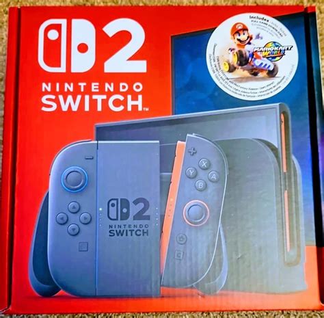 2025 Newest Nintendo Switch™ 2 System Console+ Mario Kart.