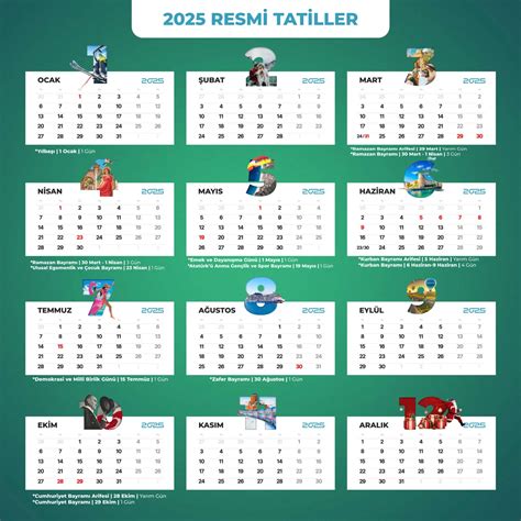 2025 Resmi Tatiller ve Tatil Günleri Vakıf Katılım.