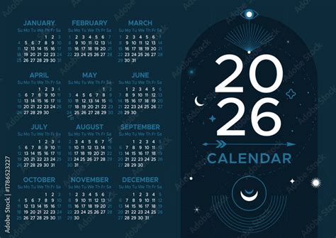 2026 CELESTIAL CALENDAR - muktibox.com