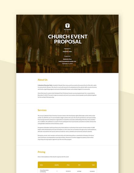 204+ FREE Church Templates PDF Word (DOC) Excel PSD Google