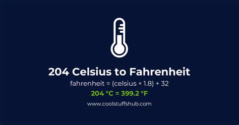 204 C To F