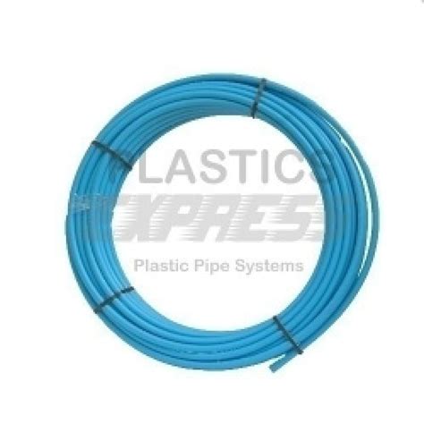 20mm Blue MDPE Coils - Plastics Express