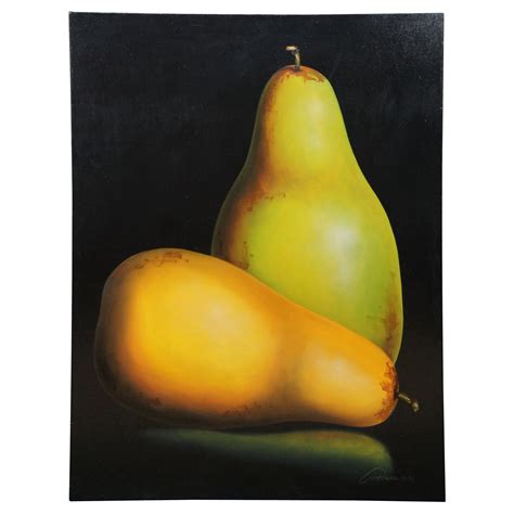 20th Century Still Life Oil Painting Canvas Chiaroscuro Realism …