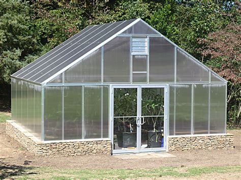 All this provides protection against strong winds and heavy snow load as well as adds structural support, stability, and alignment. Its has a built-in gutter system which can channel water and easily collect rainwater. Green Balance 8 x 20 Greenhouse Features: Size: 8 ft. W x 20 ft. L x 7 1/2 ft. H. Interior height: 7 1/2 ft..