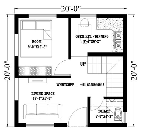 20x20 house plan 4 bedroom.  2.  Enjoy expert help.  Call 1-800-913-2350 for Specifica...