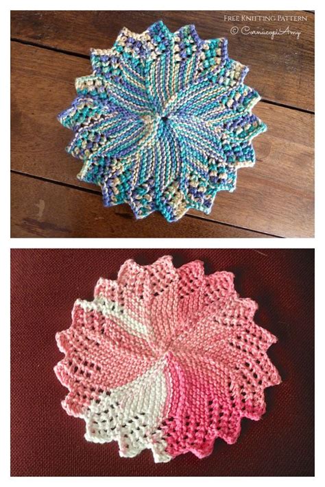 21+ Circular Dishcloth Knit Pattern Gif Knitting Panels Patterns