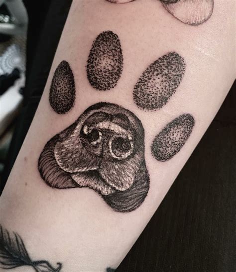 21+ Cool Dog Paw Tattoos Ideas