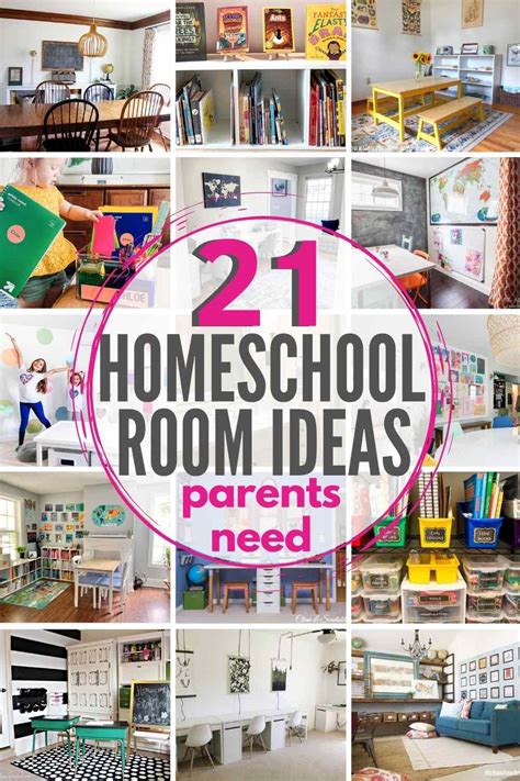 21 Brilliant Homeschool Room Ideas Parents Need - The Heathere…