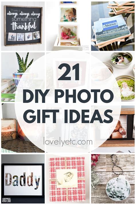 21 Creative And Easy To Make DIY Photo Gifts