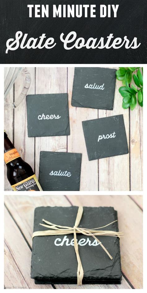 21 DIY SLATE COASTERS ideas slate coasters, …