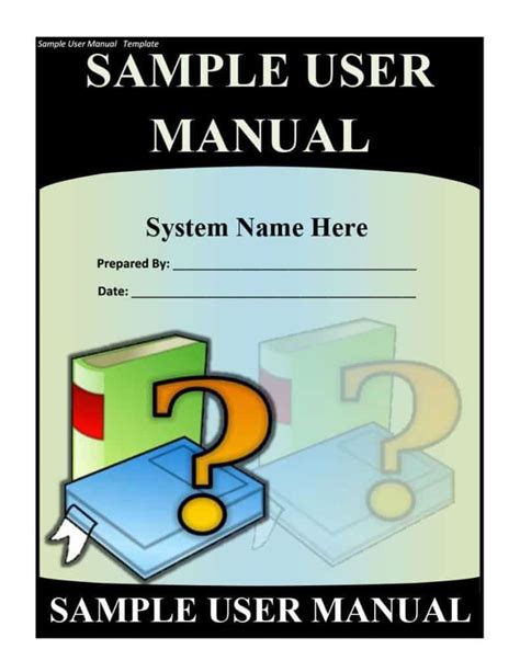 21 Free User Manual Templates Word Excel Formats