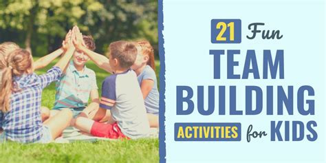 21 Fun Team Building Activities for Kids in 2024