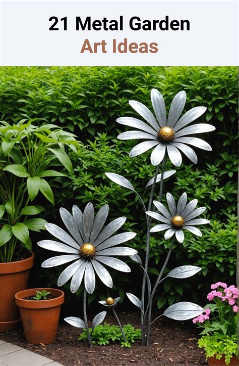 21 Metal Garden Art Ideas - Toolz Geek - muktibox.com