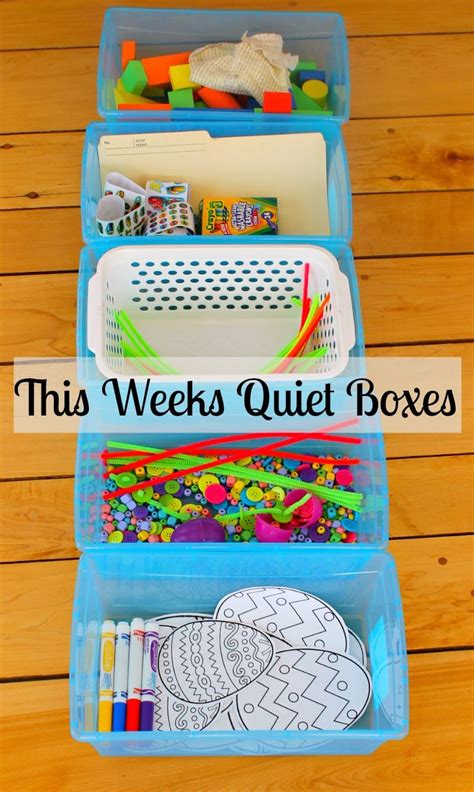 21 Quiet boxes ideas in 2024 preschool activities ... - Pinterest