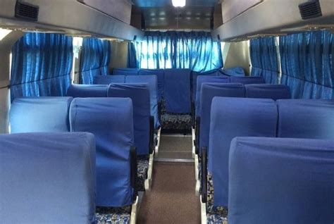 21 Seater Bus for rent Bangalore non-AC Mini Bus Hire