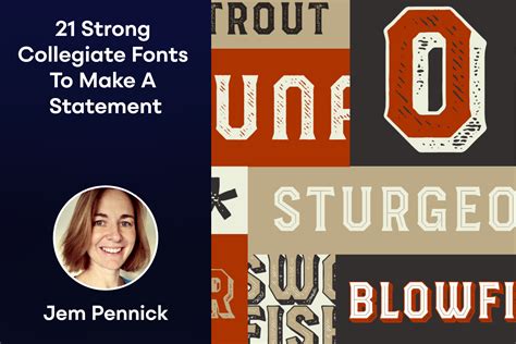21 Strong Collegiate Fonts to Make a Statement Design Cuts