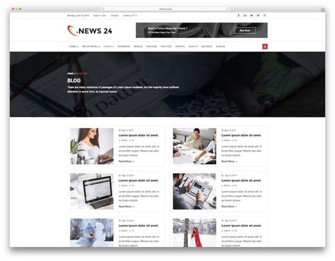 21 Writer Website Templates For Bloggers Authors 2020 Colorlib