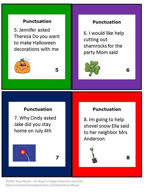 21 Awesome Punctuation Activity Ideas Teaching Expertise Punctuation Exercises For Grade 5 - Punctuation Exercises For Grade 5