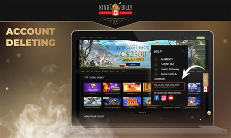 21 casino delete account kbom canada