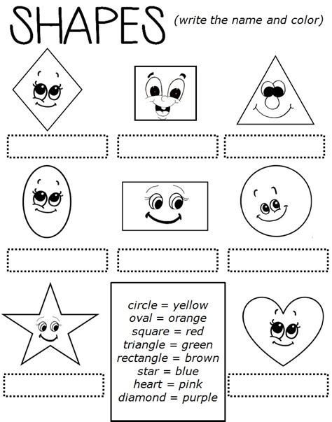 21 First Grade Shapes Worksheets To Teach Geometry Shapes First Graders Should Know - Shapes First Graders Should Know