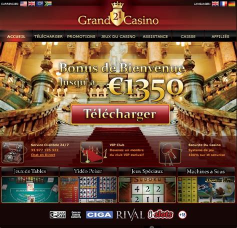 21 grand casino mobile dwao france