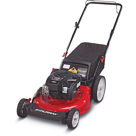Oil type for murray lawn mower. Changing the oil in a Murray lawn mower is the same as with any other mower. Murray suggests using SAE 30 motor oil for both riding and push mowers. Call an auto parts store to find disposal locations for the used mower oil. . 