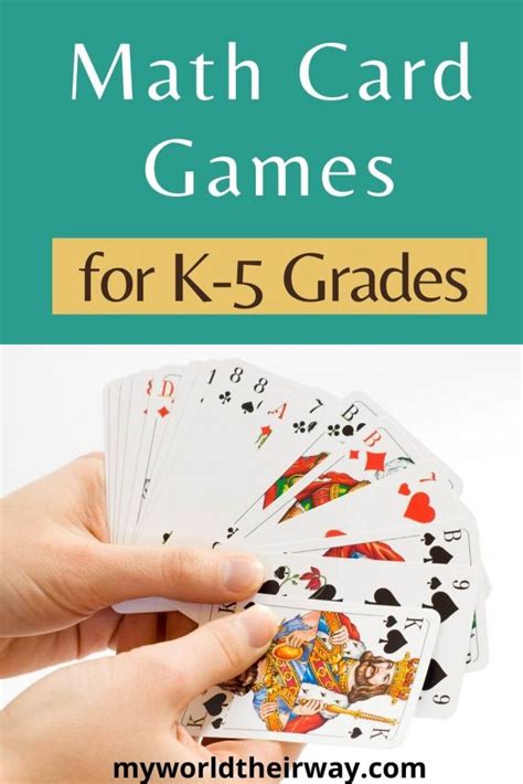 21 Math Card Games Updated 2021 Mental Math Math Playing Cards - Math Playing Cards