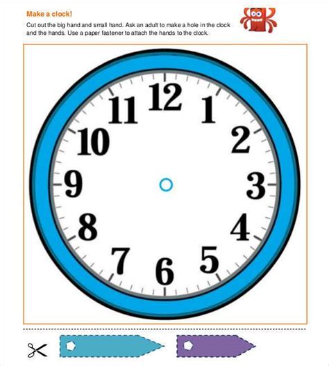 21 Printable Clock Templates Pdf Doc Square Clock Face Template - Square Clock Face Template