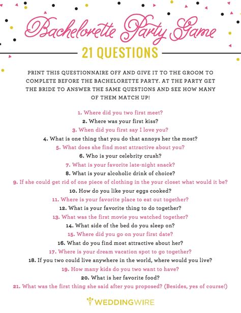 21 Questions is a game that is often played at parties or with friends to get to know each other better through conversation. It is pretty easy and straight-forward to play. It is a great ice breaker activity to get people who are meeting for the first time to open up about themselves.. 