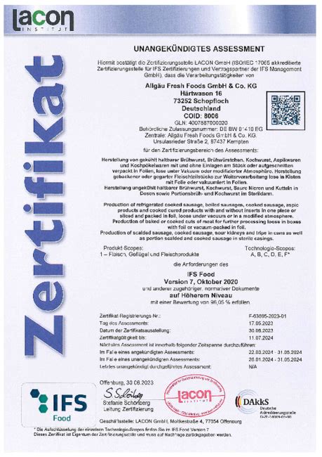212-89 Zertifizierung