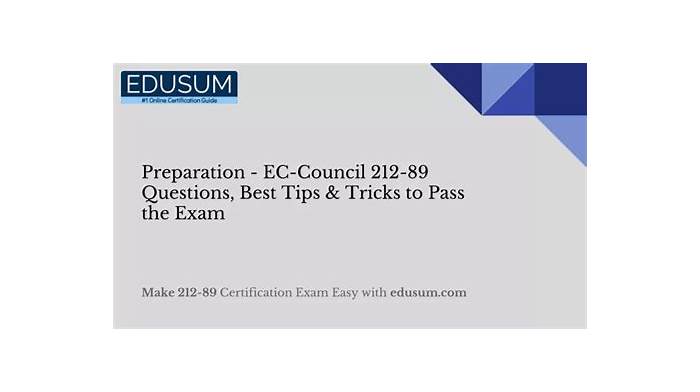 212-89 Pass Test Guide