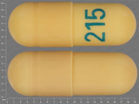 Capsules - 100 mg: White hard gelatin capsules imprinted “216” on body with blue ink. 300 mg: Yellow hard gelatin capsules imprinted “215” on body with blue ink. …. 