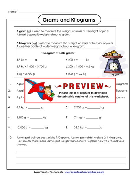 216 Top Grams And Kilograms Teaching Resources Curated Grams And Kilograms Activity - Grams And Kilograms Activity
