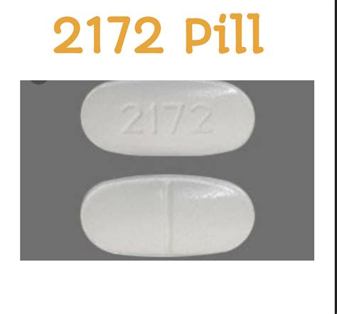 This pill is provided by Mallinckrodt Pharmaceuticals. 2172 White PIL