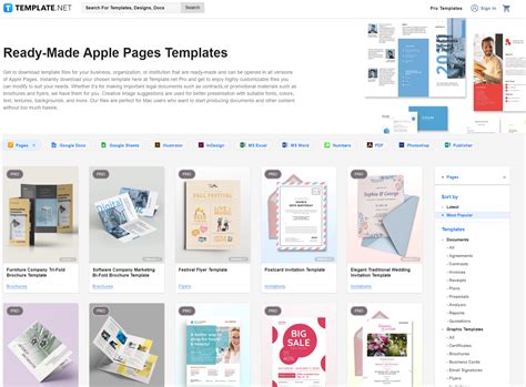 219 Program Apple Pages Templates Free Downloads Template Net