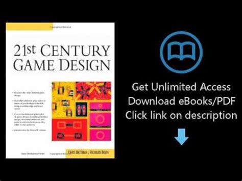 Read 21St Century Game Design Charles River Media Game Development 