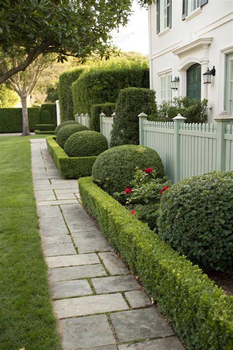 22+ Inspiring Hedge Ideas for Front of House - raincitystudios.com