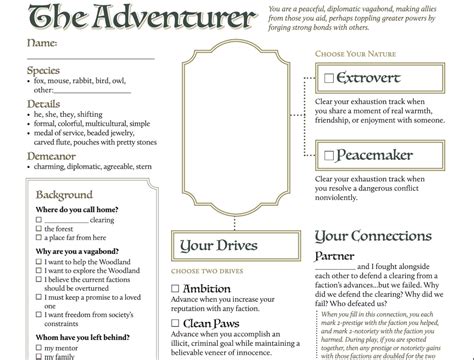 22+ Root Rpg Character Sheet AdessonLaci