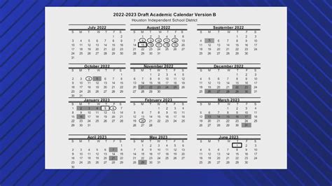 22 23 Hisd Calendar