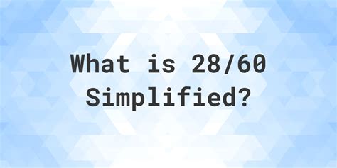 Simplifying in math generally refers to fractions. To simplify a fraction, find the highest number that divides into both the numerator, or the top number, and the denominator, or the bottom number. Then, divide that number into both parts .... 